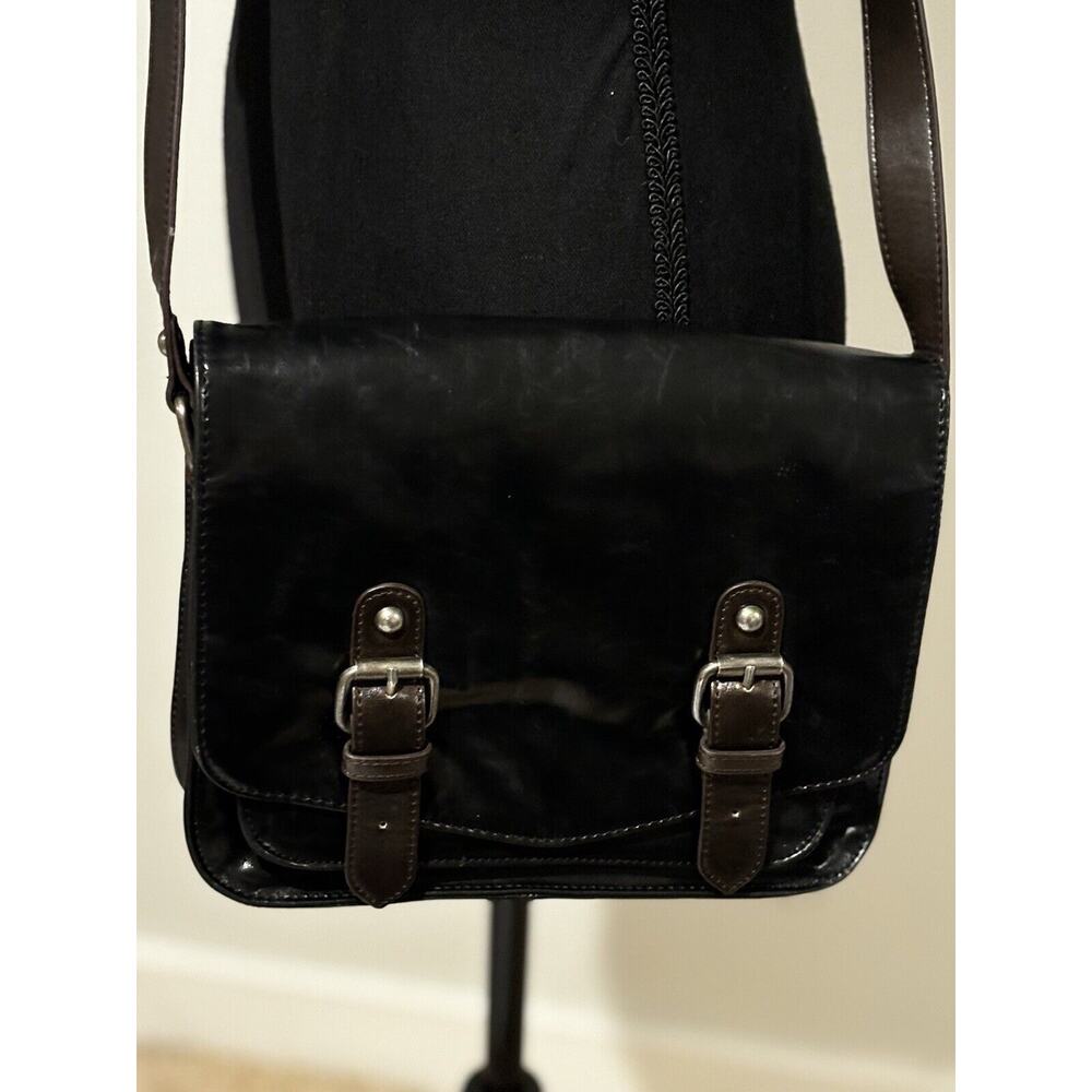 Shiraleah Black and Brown Shoulder Bag